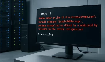 Проверка конфигурации Apache: как использовать httpd -t и сохранить вывод в файл