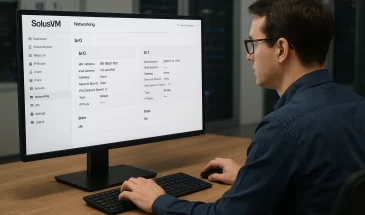 Настройка bridge для KVM в панели SolusVM