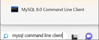 Узнать версию СУБД с помощью mysql command line client