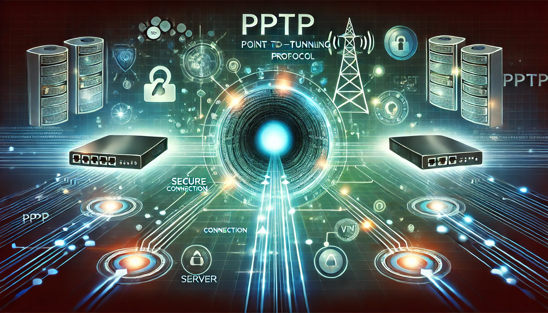 Создание и настройка PPTP VPN-сети на MikroTik CHR и RouterOS