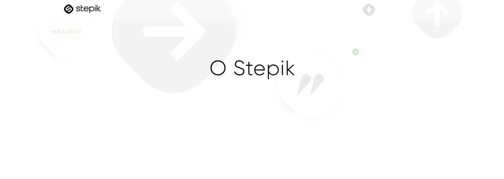 Страница сервиса Stepik