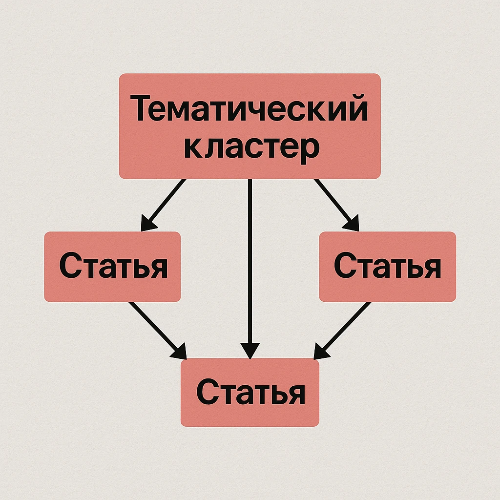 Схема тематического кластера
