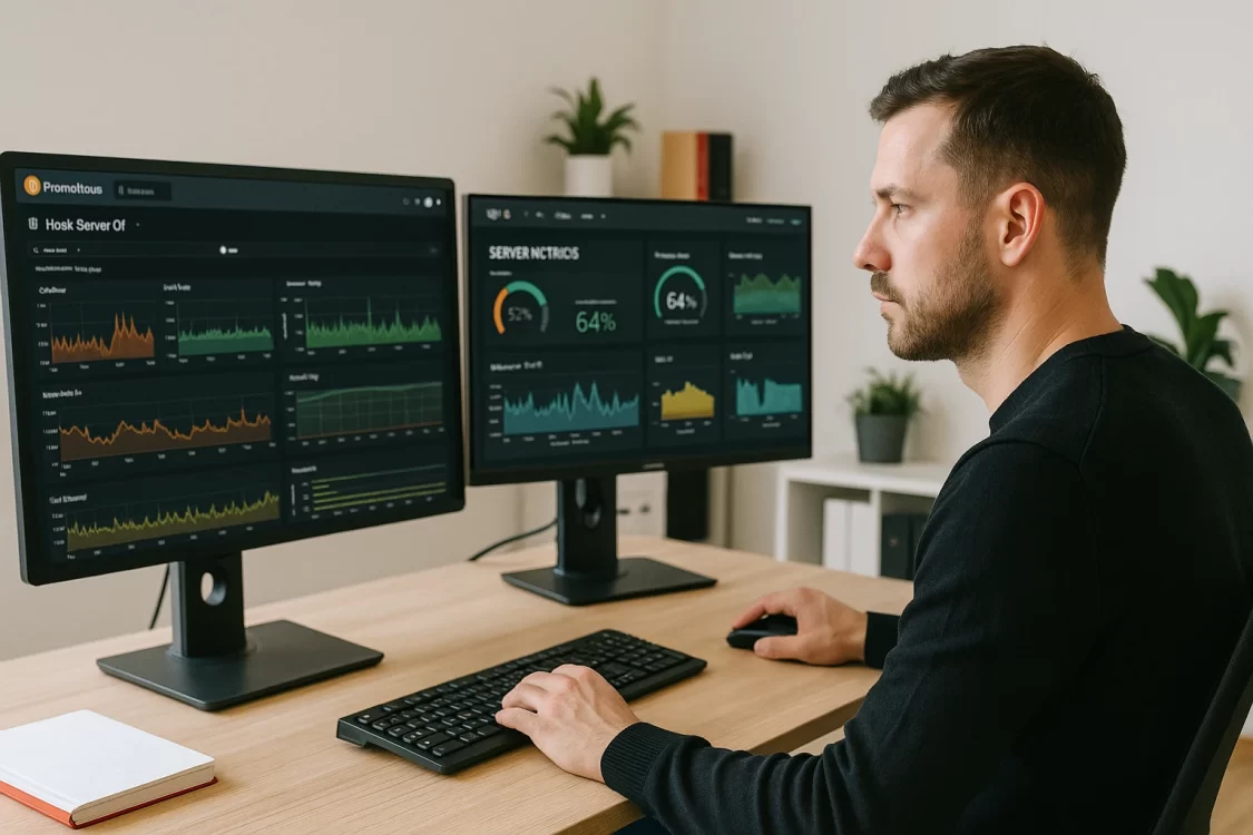 Мониторинг VPS на Linux с Prometheus и Grafana: пошаговая настройка