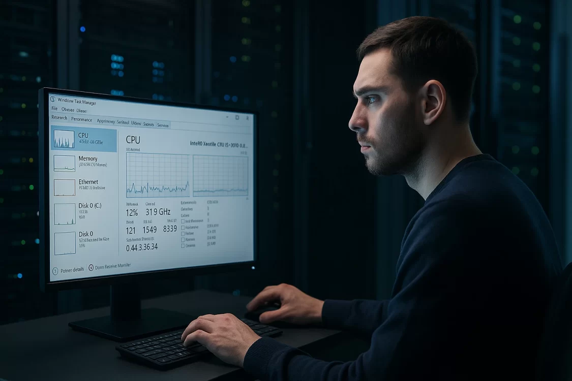 Мониторинг производительности Windows Server на VPS: как не пропустить перегрузку