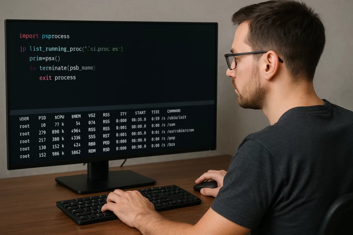 Базовое администрирование Linux через Python 